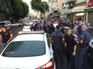  بالفيديو: قوى كبيرة من الشرطة تُطارد مركبة في شوارع مدينة يافا